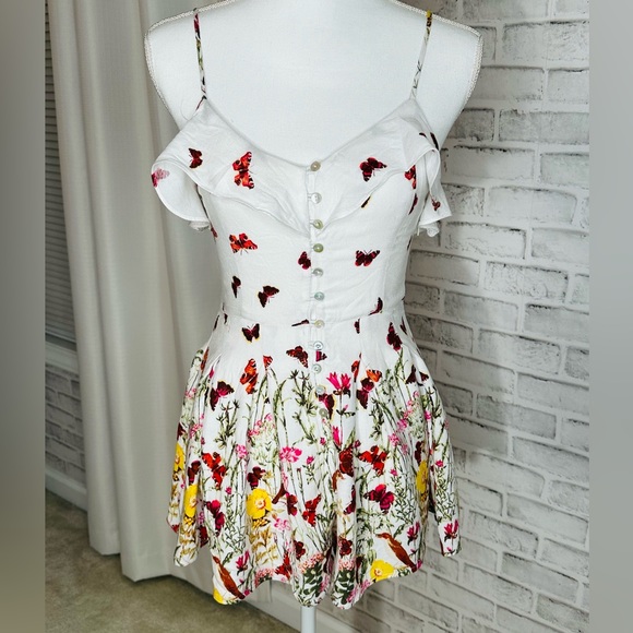 Forever 21 Butterfly Short Rompers - Picture 1 of 3